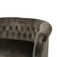 preview thumbnail 53 of 54, Milani Velvet Tufted Scroll Arm Loveseat by Christopher Knight Home