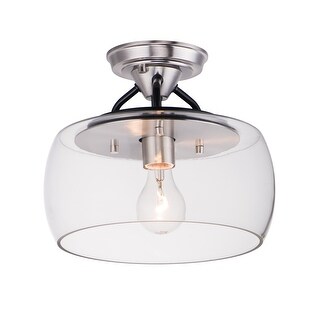 Goblet 1-Light Semi Flush Mount