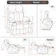 preview thumbnail 7 of 11, MCombo Large Power Lift Recliner with Extended Footrest for Big and Tall Elderly People, Hand Remote, Cup Holders, Fabric 7426