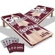 preview thumbnail 1 of 3, Mississippi State Bulldogs NCAA 2x4 Cornhole Board Set Include Carrying Case