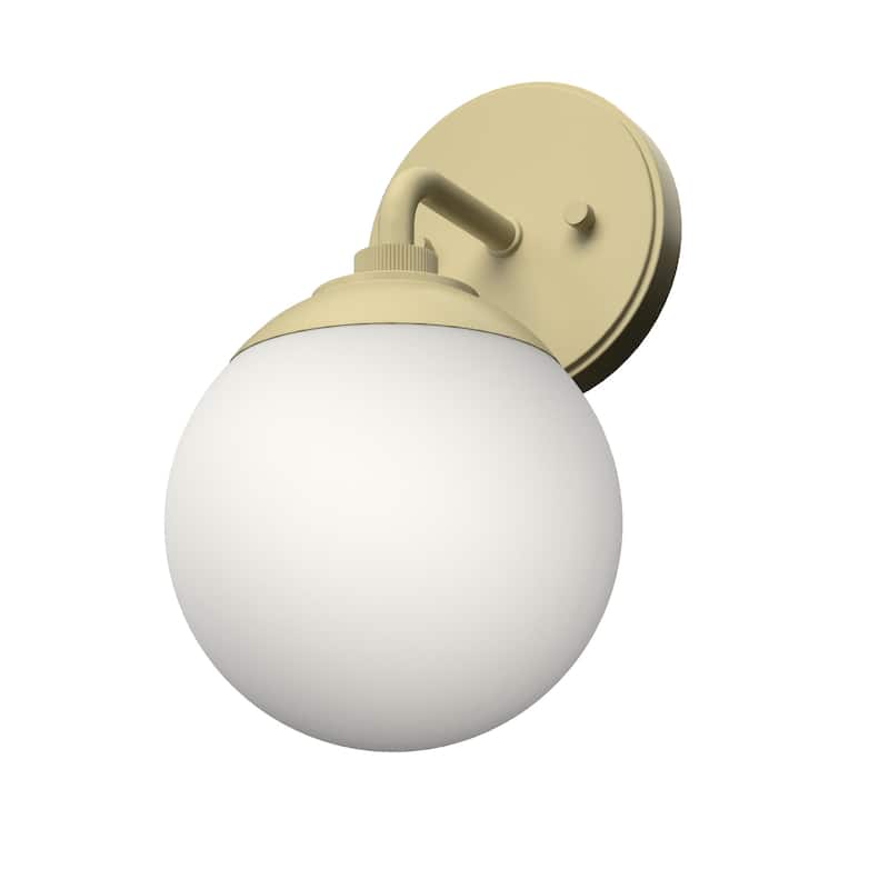 Hunter Hepburn 1 Light Sconce Wall Light - Hallway, Bathroom - Vintage, Mid-Century Modern, Glam - Damp Rated!