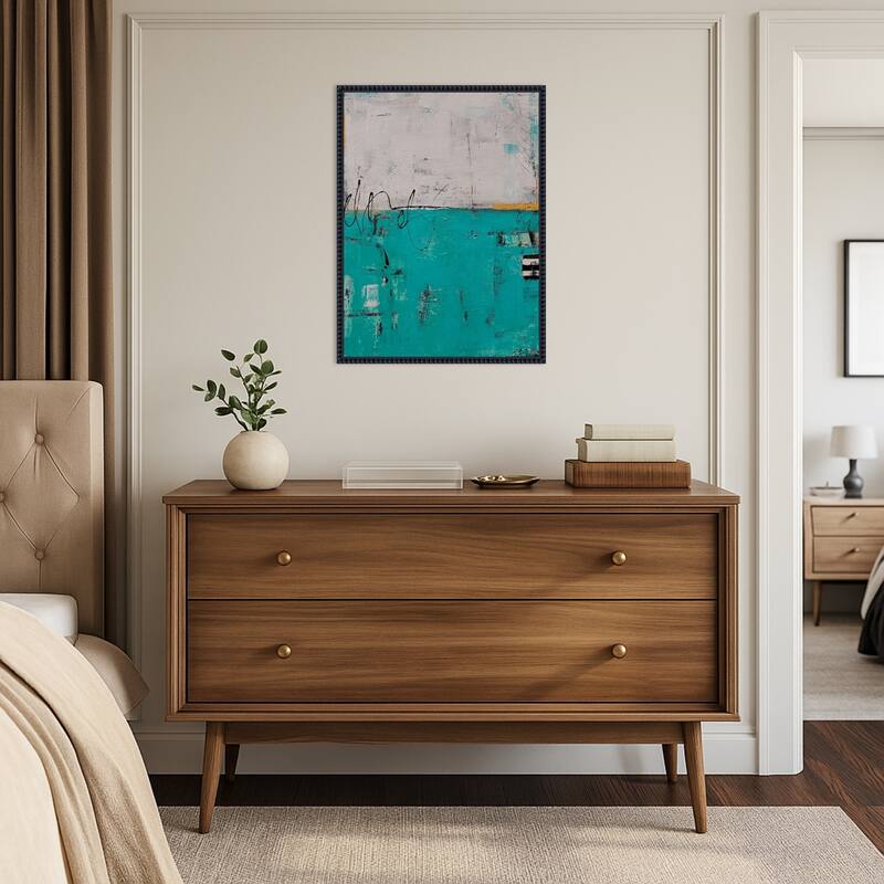 Urban Harmony by Erin Ashley Framed Canvas Wall Art Print