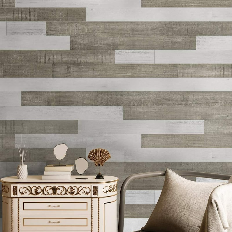 Art3d DIY Peel and Stick Wood Wall Planks(16 Sq Ft)