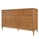 preview thumbnail 3 of 28, Charlotte/Scallop 7 Drawer Dresser