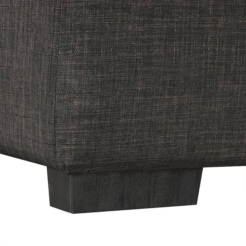 66" Convertible Ottoman Sleeper Sofa Bed, Tufted, Memory Foam Mattress