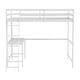 preview thumbnail 52 of 60, Traditional Wood Slat Loft Bed with Integrated Desk & Ladder