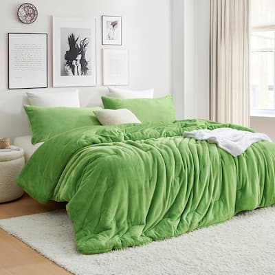 Nashville Ribs - Coma Inducer® Oversized Comforter Set - Grass Green