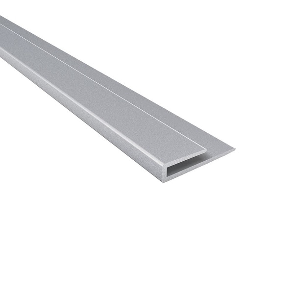 Fasade® Brushed Nickel Large Profile Backsplash Accessory Kit - 9 Piece