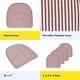 preview thumbnail 2 of 8, Pinstripe U-shaped Memory Foam Chair Pad
