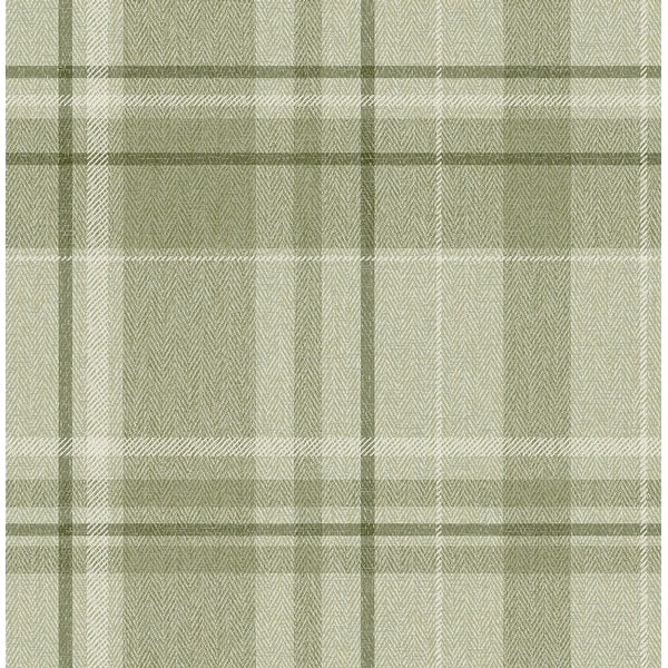 slide 2 of 7, Fine Decor Harris Green Plaid Chevron Wallpaper