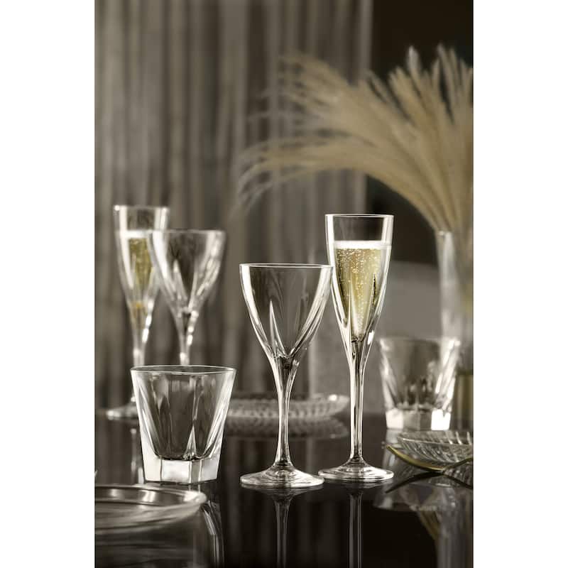 Tumbler Glass - Double Old Fashioned - Set of 6 - Glasses - 9.25 oz. - Made in Europe By Majestic Gifts Inc.