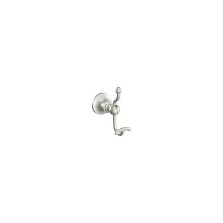 Moen Vale Double Robe Hook - Chrome Bathroom Accessory With Lifetime Warranty