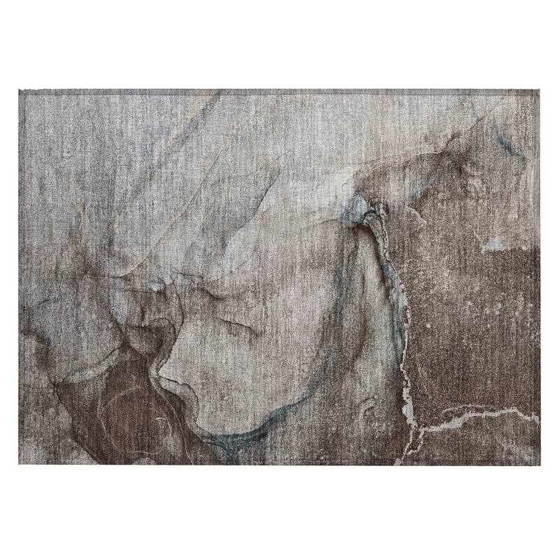 Pane Artistic Abstract Weather Resistant Versatile Elegance Outdoor Rug