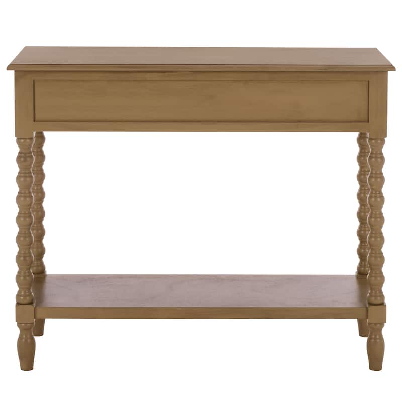 SAFAVIEH Henretta 2-Drawer Console Table - 35.5" W x 13" L x 29.5" H - 35.5" W x 13" L x 29.5" H - 36"W x 13"D x 30"H