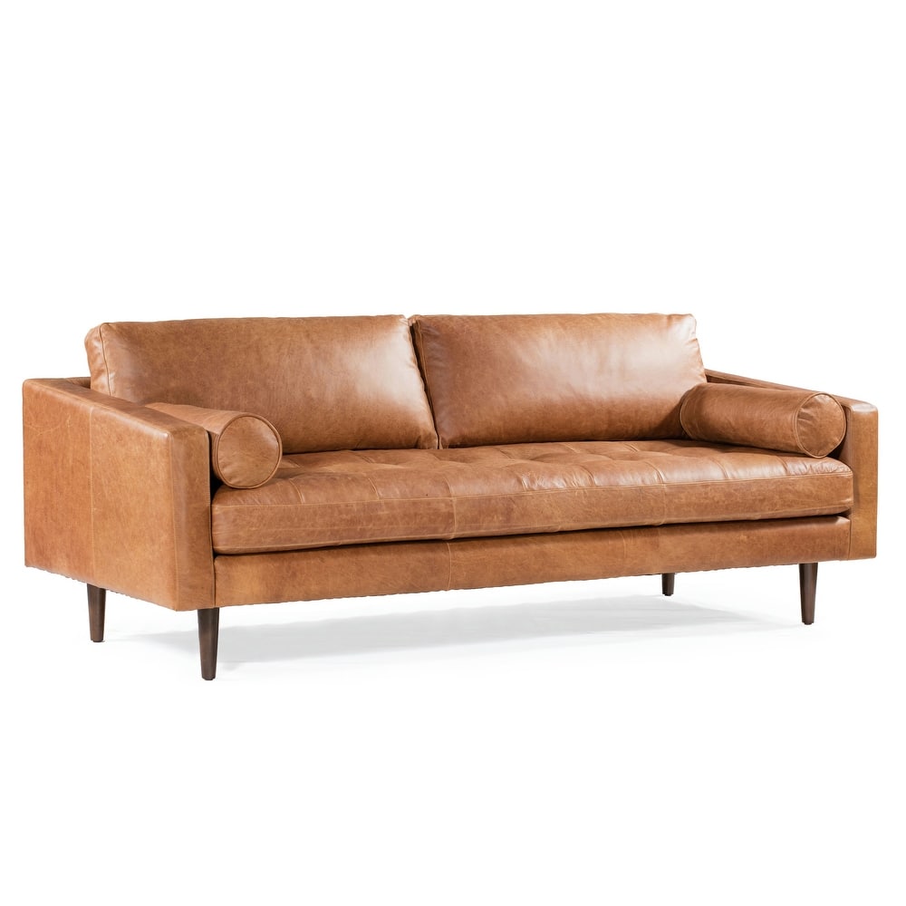 Poly & Bark Napa 88.5" Sofa - Genuine Italian Leather