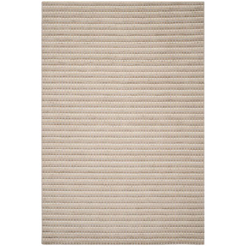 SAFAVIEH Handmade Himalaya Chevron Leaves Modern Wool Rug