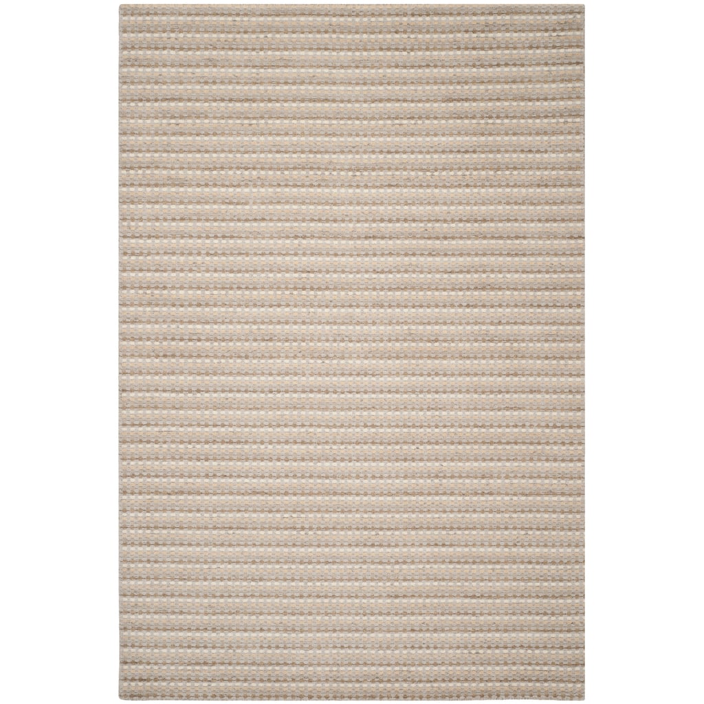 SAFAVIEH Handmade Himalaya Chevron Leaves Modern Wool Rug