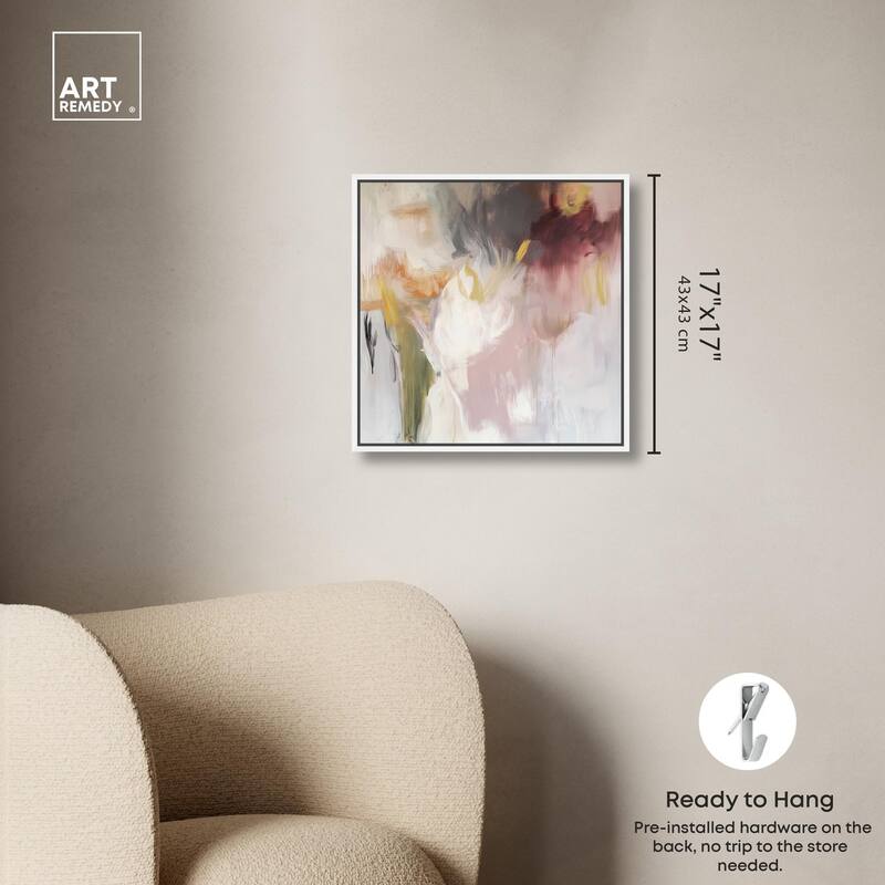 Painterly Energy Canvas by Art Remedy
