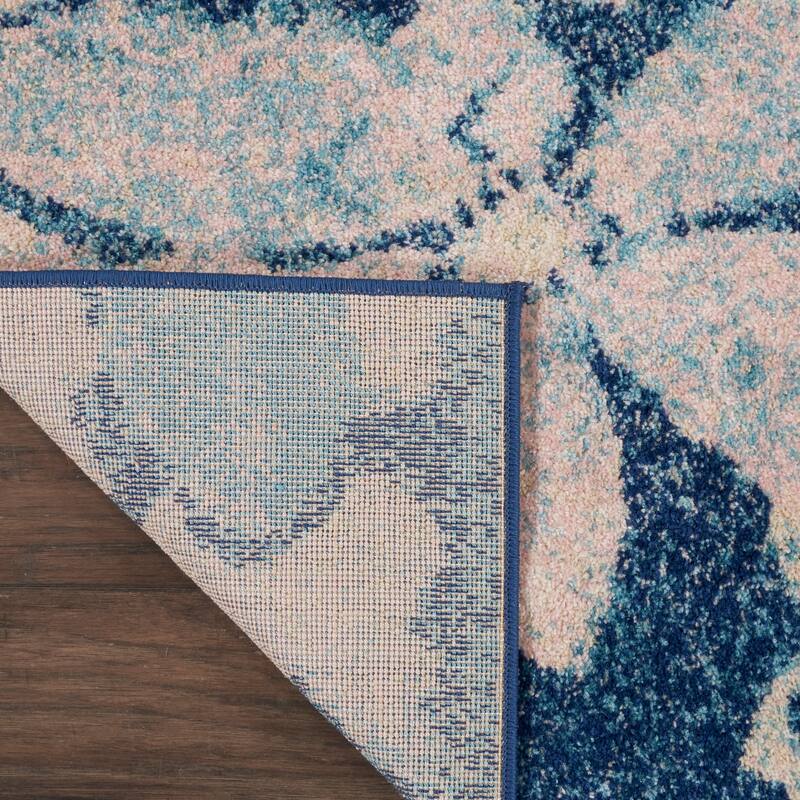 Nourison Tranquil Contemporary Abstract Floral Area Rug