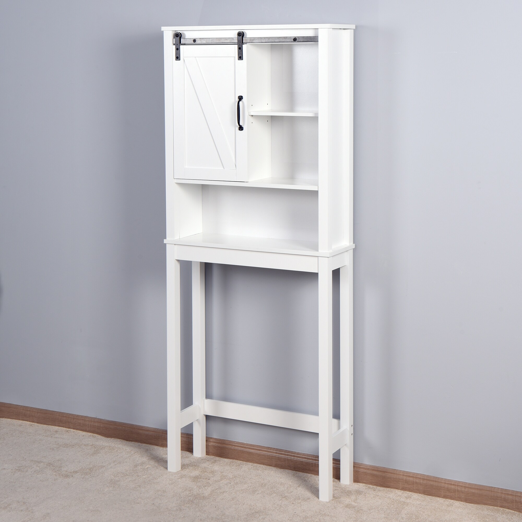 Space Saver Bathroom Storage Cabinet in White - Bed Bath & Beyond