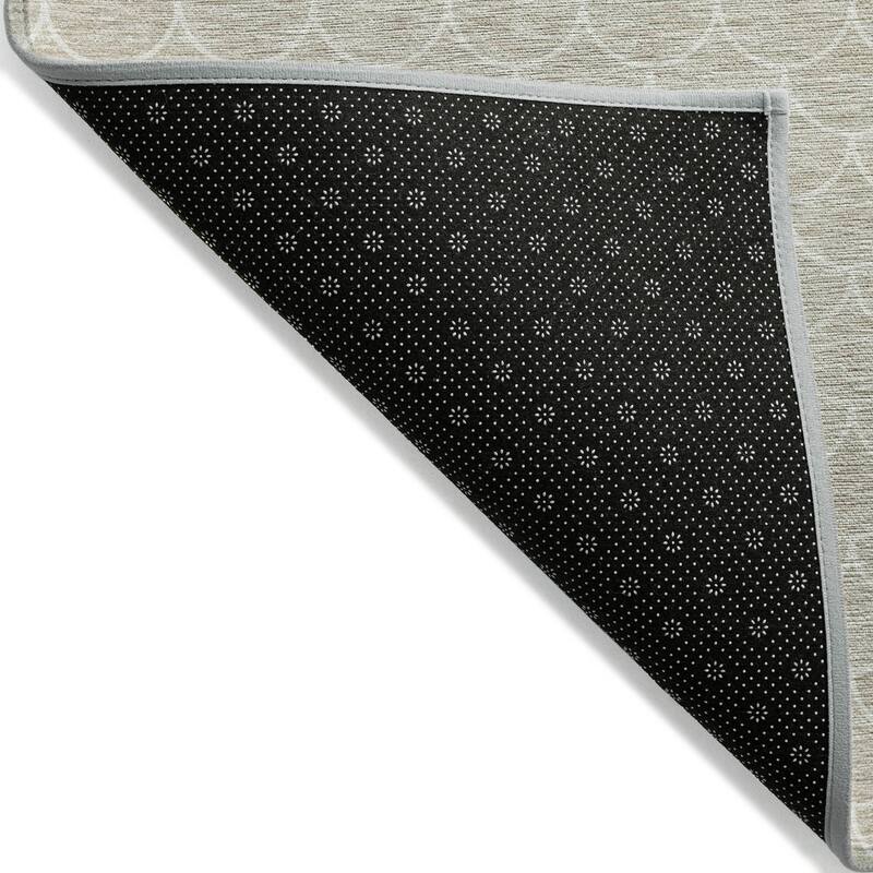 Machine Washable Indoor/ Outdoor Chantille Modern Geo Rug