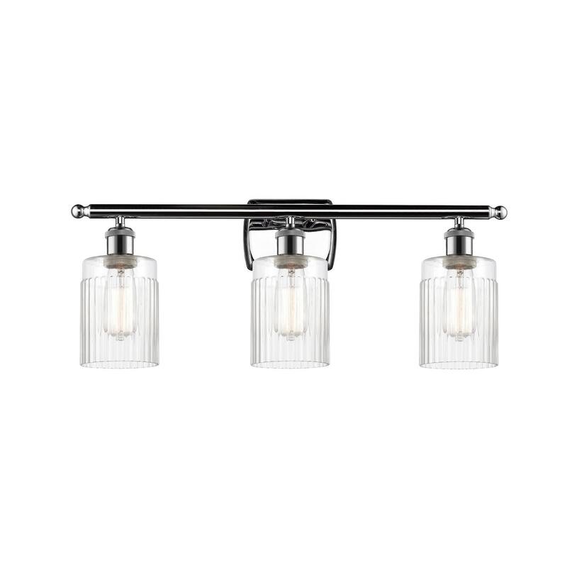 Innovations Lighting Hadley 3 Light 26" Wide Bathroom Vanity Light - Polished Chrome / Clear