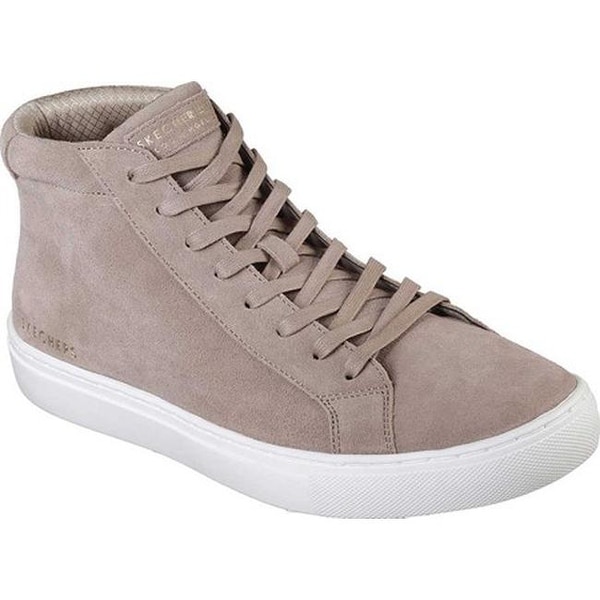 taupe high top sneakers