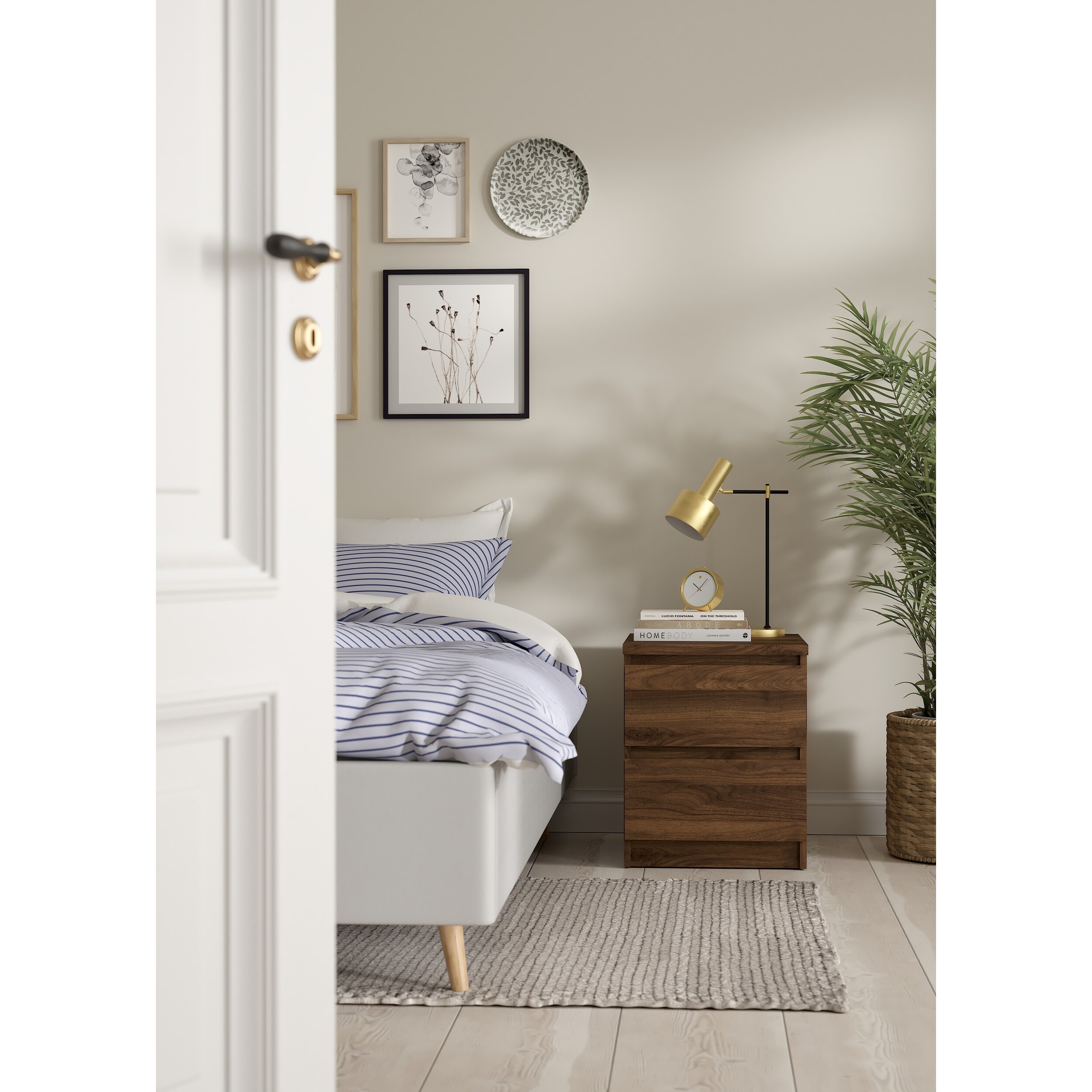 Porch & den mckellingon contemporary best sale wood grain platform bed