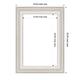 Option Trio White Wash Silver