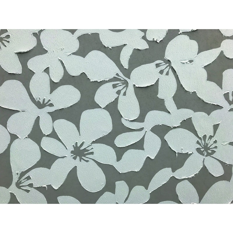 Elizabeth Brown Fibrous Non-Woven Unpasted Bohemian Free Spirit Wallpaper Covers about 60.75 sq. ft.
