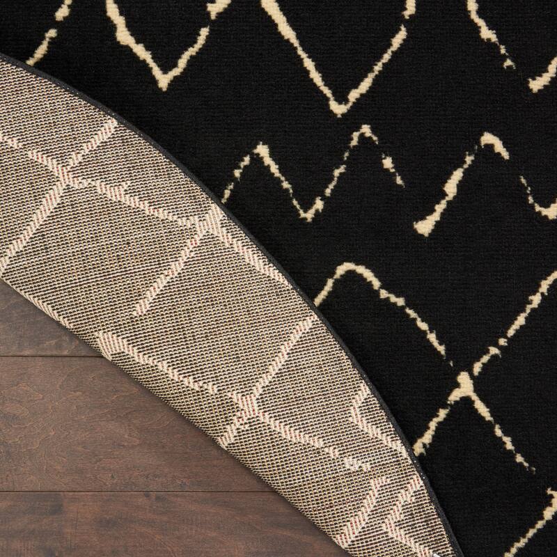 Nourison Grafix Moroccan Patterned Area Rug