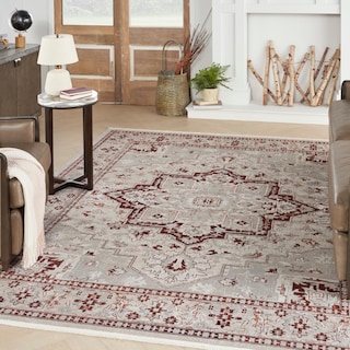 Nourison Geneva Traditional Persian Medallion Area Rug