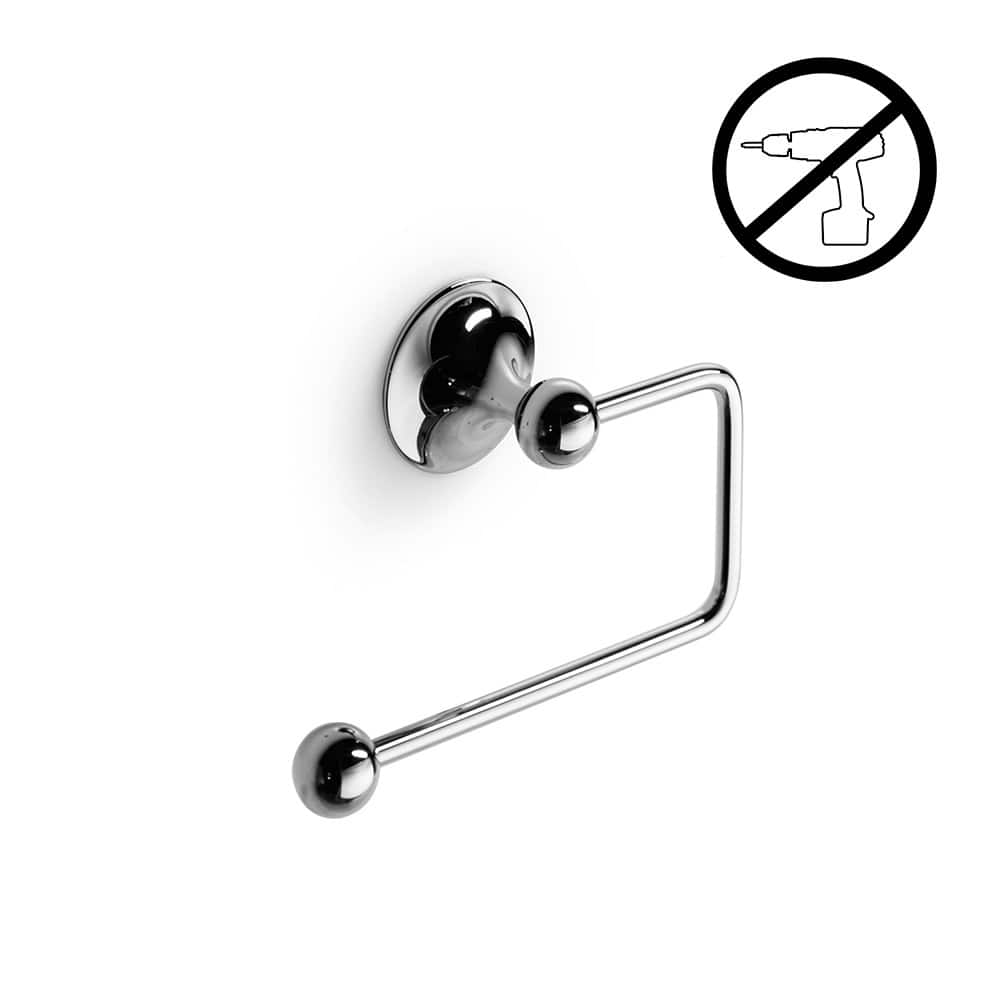 WS Bath Collections Single Post Brass Tissue Holder from the Venessia