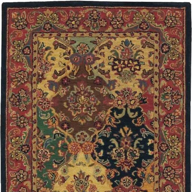 Fufo Power Loomed Floral Traditional Soft Area Rug By HomeRoots - 96' X '60' X '0.5
