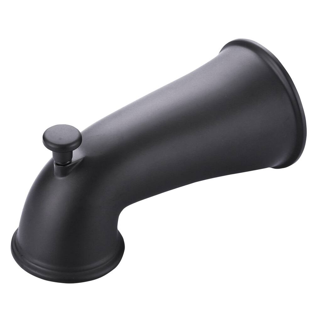 WOWOW Modern Style Bathtub Spout with Integrated Diverter