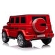 preview thumbnail 12 of 78, Licensed Mercedes G500 24V Ride-On SUV for Kids 3-8 with Parental Control & Bluetooth