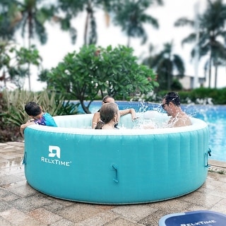 Portable Inflatable Hot Tub Person Spa With Cover Bed Bath