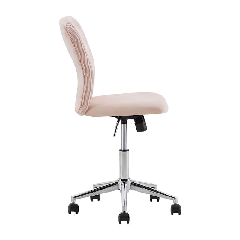 Lorelei Velvet Wave Pattern Office Chair by iNSPIRE Q Bold