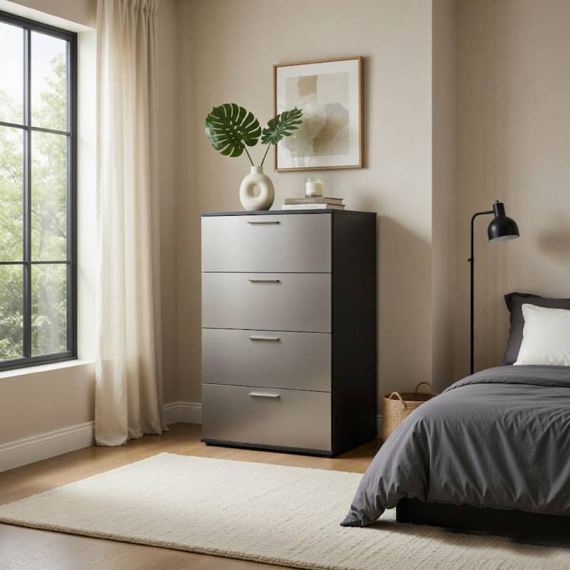 tall dresser with deep drawers Bradenton Solid Mahogany Wood Tall Dresser with 8 Drawers