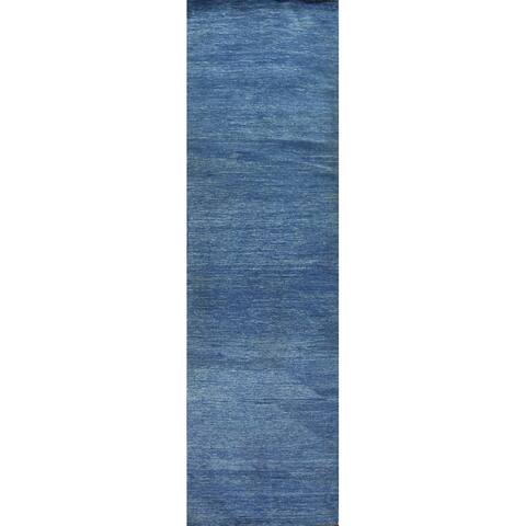 Gabbeh Kashkoli Oriental Staircase Runner Rug Wool Hand-knotted Carpet - 2'9" x 11'10"