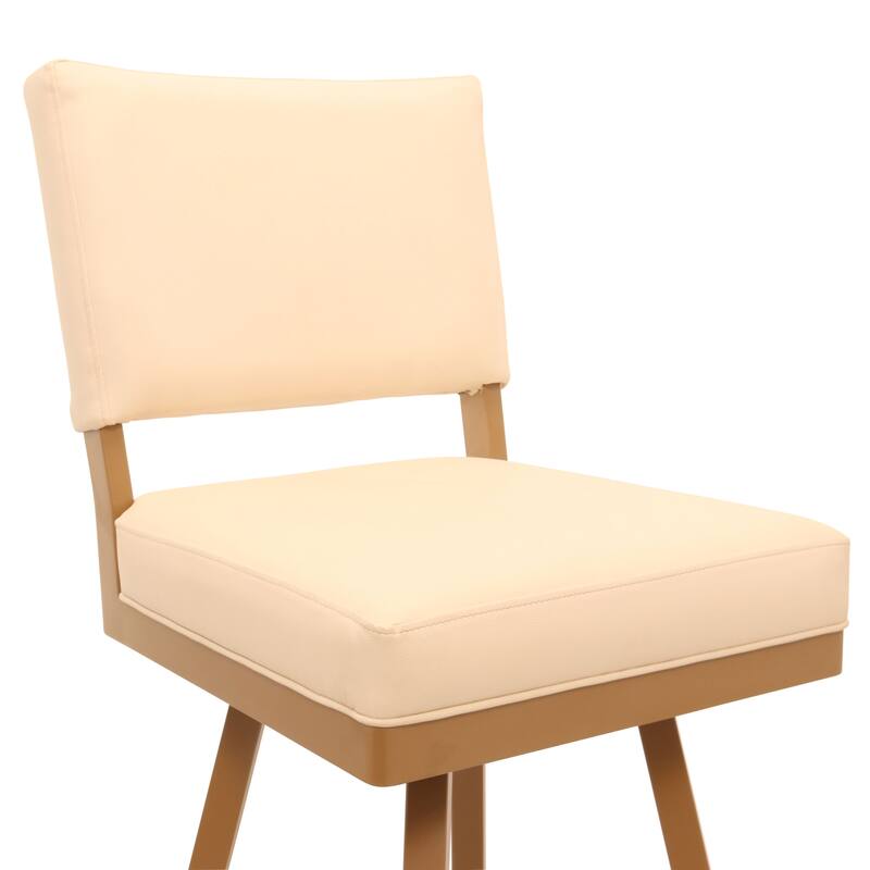 Tempo Furniture Emerson Swivel 26" Counterstool w/ Fully Welded Metal Frame (Commercial Grade) by Furnish Theory (Var. Colors)