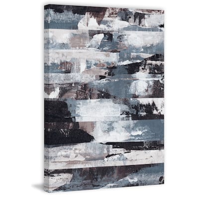 Obstacle Print on Wrapped Canvas
