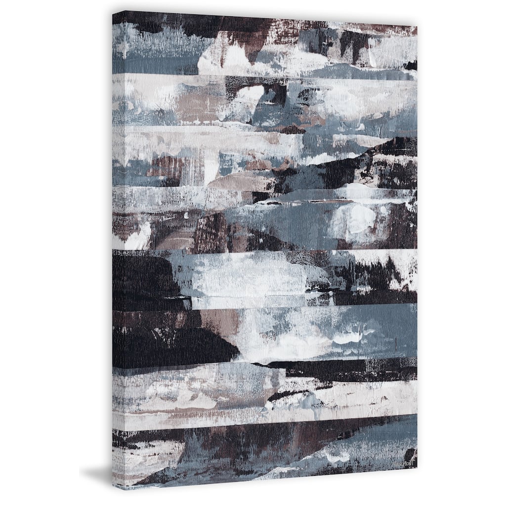 Obstacle Print on Wrapped Canvas