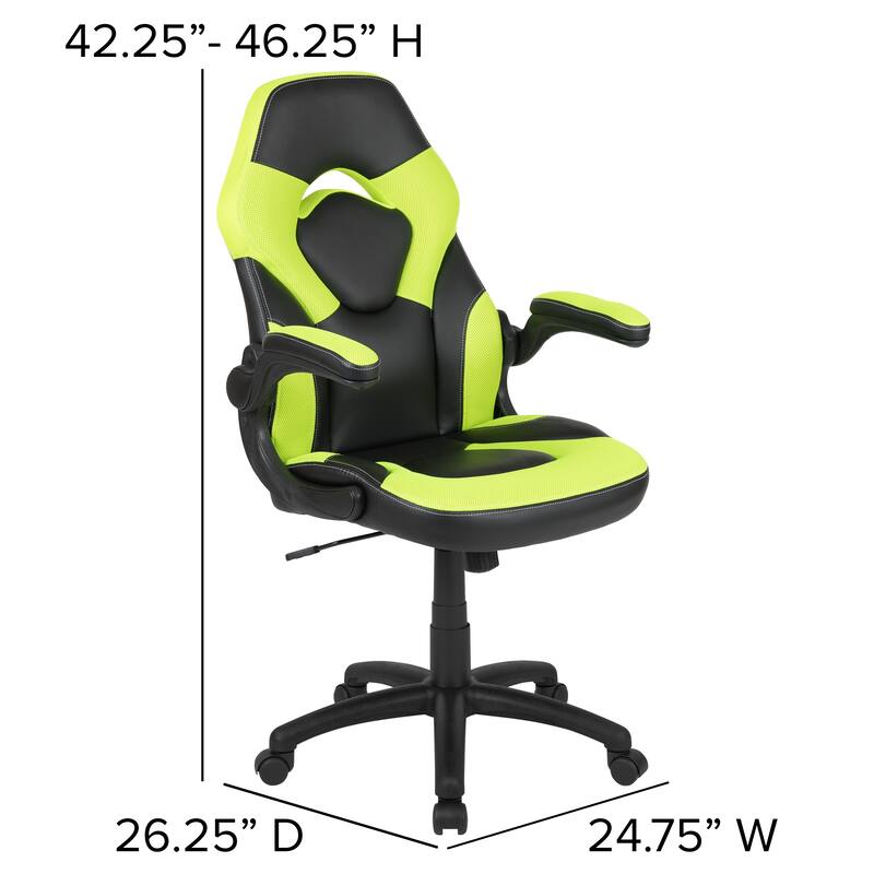 Gaming Desk and Chair Set with Cup Holder and Headphone Hook - Desk Bundle