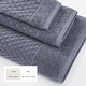 preview thumbnail 43 of 197, Linery & Co. Cotton Diamond Waffle Texture Bath Towels