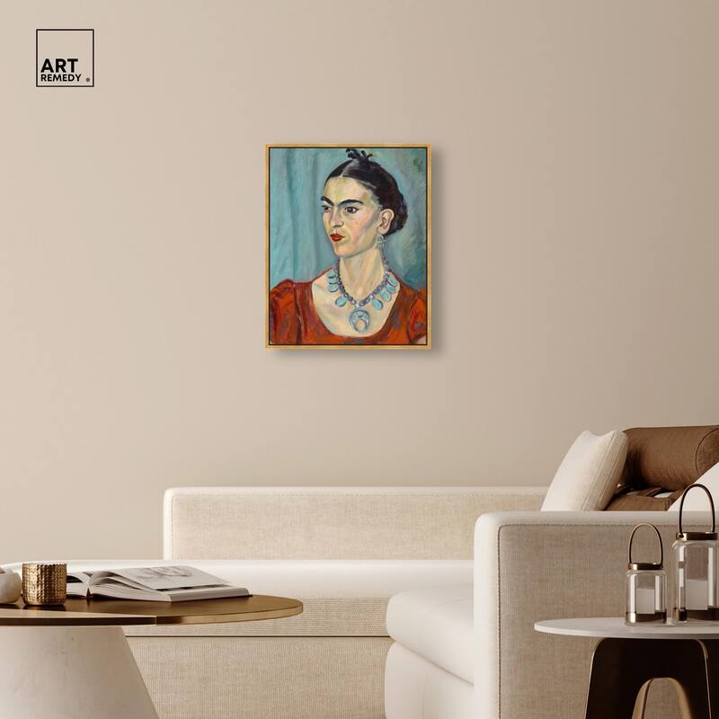 Frida Kahlo by Magda Pach 1933 Canvas by Art Remedy