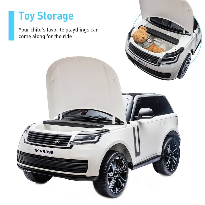 24V 2-Seater Licensed Land Rover Ride On Car