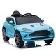 preview thumbnail 35 of 39, Official Licensed Aston Martin 12V Kids Ride-On Car with Remote Control, 4-Wheel Suspension, LED Lights, Music, and USB Port