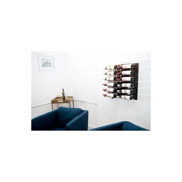 Shop Vintageview Gnr Label2 Grain And Rod 24 Bottle Capacity Wall