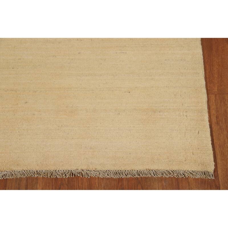 Gabbeh Oriental Foyer Rug Accent Hand-Knotted Wool Carpet - 3'4"x 5'0"